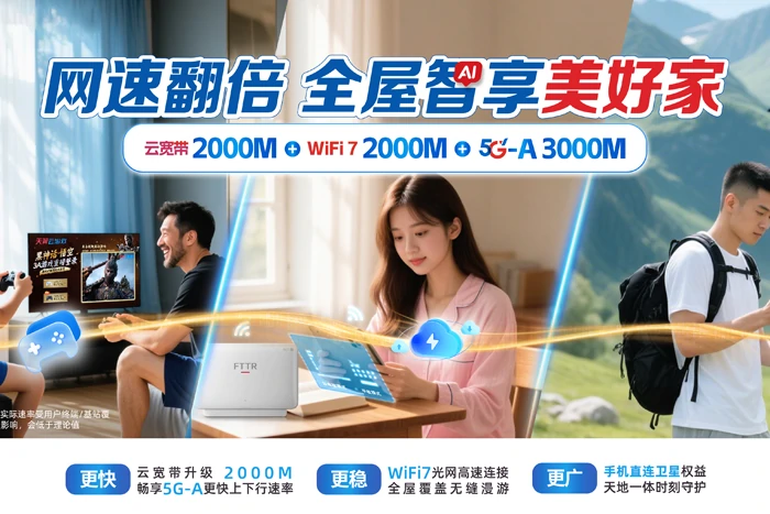 个旧市蔓耗镇电信宽带套餐展示图